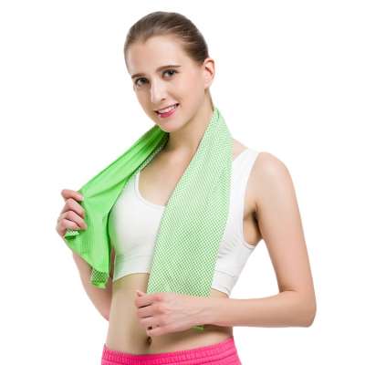 Multicolor Soft Cool Ice Towel For Outdoor Exercise In Summer,bamboo fiber cooling towels