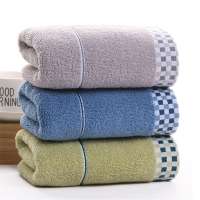 Z95  Cotton Towel Terry Absorbent Washcloths Bath Towel Salon Home Use Hot Sale Custom Your Logo Towel